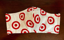 Load image into Gallery viewer, Red Bullseye Mask